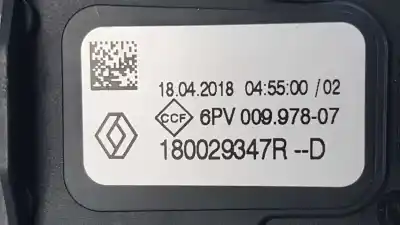 Second-hand car spare part potentiometer for renault clio iv limited oem iam references 180029347r  6pv00997807