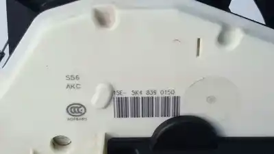 Автозапчастина б/у замок дверей заднього лівого для seat leon (5f1) style plus посилання на oem iam 5k4839015q  