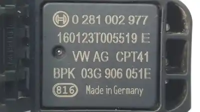 Peça sobressalente para automóvel em segunda mão sensor de pressão por skoda fabia ambition referências oem iam 03g906051e  0281002977