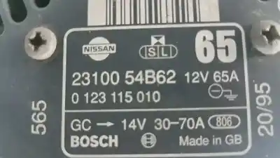 Gebrauchtes Autoersatzteil lichtmaschine zum nissan micra (k11) gx (1996) oem-iam-referenzen   
