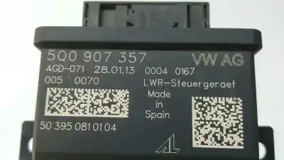 Second-hand car spare part light control unit for audi a3 sportback (8va) ambition oem iam references 5q0907357  503950810104