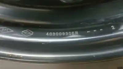 İkinci el araba yedek parçası yedek lastik için renault megane iv berlina 5p intens oem iam referansları 403009306r  