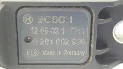 Gebrauchtes Autoersatzteil drucksensor zum fiat nuova 500 (150) lounge oem-iam-referenzen 0281002996  0281002996
