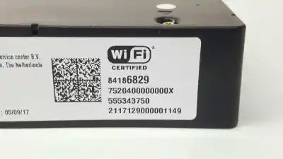 Second-hand car spare part electronic module for opel mokka selective oem iam references 84186829 2117129000001149 555343750