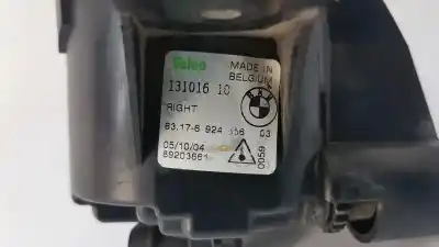 Peça sobressalente para automóvel em segunda mão farol / projetor de nevoeiro direito por bmw serie 1 berlina (e81/e87) 118d referências oem iam 63176924656 13101610 89210518