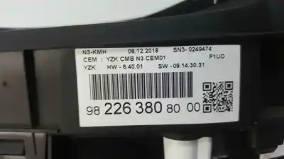 Автозапчастина б/у панель інструментів для opel grandland x selective посилання на oem iam 9822638080  982263808000