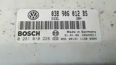 Автозапчастина б/у ебу контролер двигуна для seat leon (1m1) signo посилання на oem iam 038906012bs 28sa4211 0281010228 Автозапчастина б/у ебу контролер двигуна для seat leon (1m1) signo посилання на oem iam 038906012bs 28sa4211 0281010228