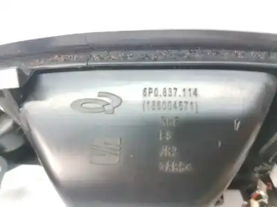 Автозапчастина б/у внутрішня задня права ручка для seat leon (1p1) reference посилання на oem iam 5p0837114  5p0035411