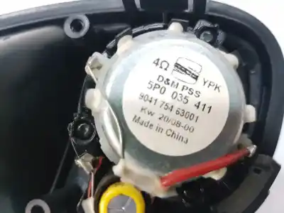 Автозапчастина б/у внутрішня задня права ручка для seat leon (1p1) reference посилання на oem iam 5p0837114  5p0035411