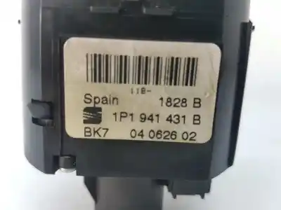 Автозапчастина б/у управління світлом для seat leon (1p1) reference посилання на oem iam 1p1941431b  