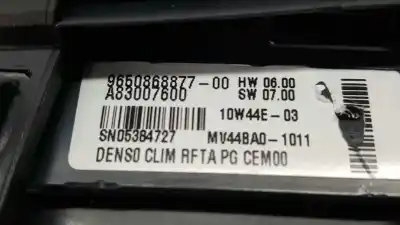Автозапчасти б/у климат-контроль за citroen c4 picasso sx ссылки oem iam 9650868877  