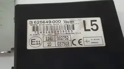 Second-hand car spare part electronic module for peugeot 108 active oem iam references 897800h030  625649000