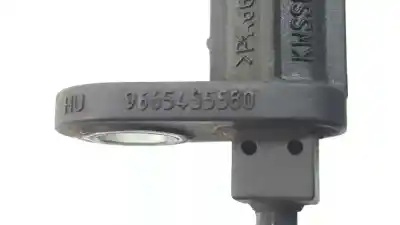 Peça sobressalente para automóvel em segunda mão sensor abs por citroen c3 collection referências oem iam 9665455580  