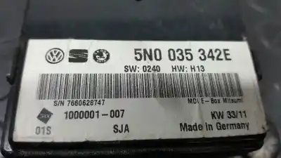 Second-hand car spare part electronic module for skoda yeti experience 4x4 oem iam references 5n0035342e  