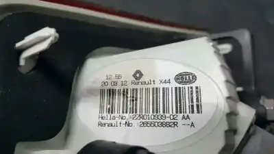 Second-hand car spare part right tailgate light for renault twingo dynamique oem iam references 265503882r  