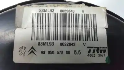 Second-hand car spare part brake servo for citroen c3 picasso attraction oem iam references 1609895480  9805057880