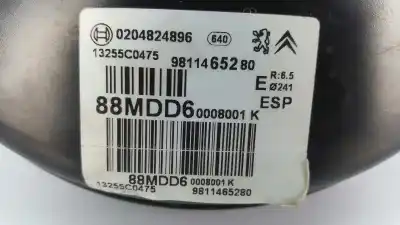 Peça sobressalente para automóvel em segunda mão servo freio por citroen ds3 sport referências oem iam 9811465280 13255c0475 0204824896