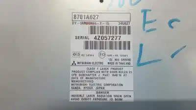 Second-hand car spare part multifunction display for mitsubishi asx (ga0w) motion 2wd oem iam references 8701a627  4z057277