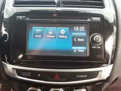 Second-hand car spare part multifunction display for mitsubishi asx (ga0w) motion 2wd oem iam references 8701a627  4z057277