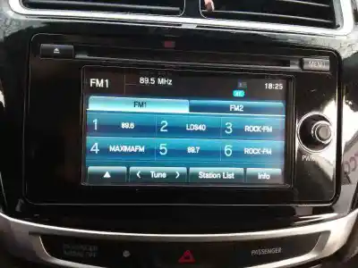 Second-hand car spare part multifunction display for mitsubishi asx (ga0w) motion 2wd oem iam references 8701a627  4z057277