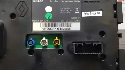 Second-hand car spare part gps navigation system for renault scenic ii dynamique oem iam references 259153753r  