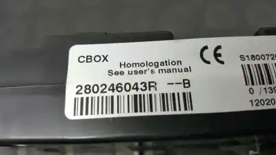 Second-hand car spare part electronic module for renault laguna iii dynamique tomtom oem iam references 280246043r  