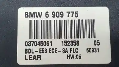 Second-hand car spare part headlights switch for bmw x5 (e53) 3.0d oem iam references 6909775  