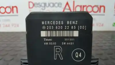 Автозапчасти б/у закрытый распределительный щит за mercedes-benz clase c (w203) familiar c 200 t cdi (la) (203.207) ссылки oem iam 2038202285  a2038202285