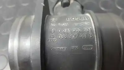Автозапчасти б/у расходомер воздуха за volkswagen caddy ka/kb (2k) furg. ссылки oem iam 0281002531  038906461e