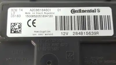 Peça sobressalente para automóvel em segunda mão módulo eletrônico por renault clio iv business referências oem iam 284b15639r a2c86184601 a2c97556800