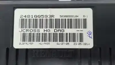 Gebrauchtes Autoersatzteil instrumententafel zum renault scenic iii business oem-iam-referenzen 248100593r 248103006r 503002222104