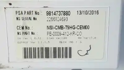 Peça sobressalente para automóvel em segunda mão quadrante por peugeot 308 gt referências oem iam 9814737880 1614174780 2266824693