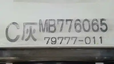 Peça sobressalente para automóvel em segunda mão quadrante por mitsubishi montero (v20/v40) 3500 v6 24v referências oem iam mb776065 mb878918 / mb878920 mb878922