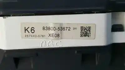 Автозапчастина б/у панель інструментів для lexus is200 (ds2/is2) 220d посилання на oem iam 8380053672  2574405761