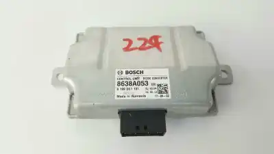 Peça sobressalente para automóvel em segunda mão módulo eletrônico por mitsubishi asx (ga0w) kaiteki 2wd referências oem iam 8638a053