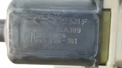 Second-hand car spare part left front window motor for ford focus berlina (cap) trend oem iam references 1347885 0130822217 / 995208-101 4m5t-14a389-aa / 4m5t14a389aa