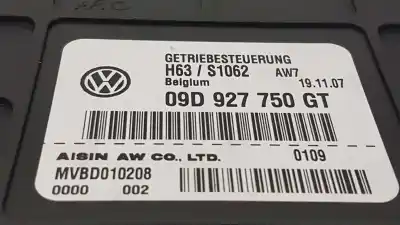 Автозапчасти б/у блок управления автоматической коробкой передач за porsche cayenne (typ 9pa1) básico ссылки oem iam 09d927750gt  