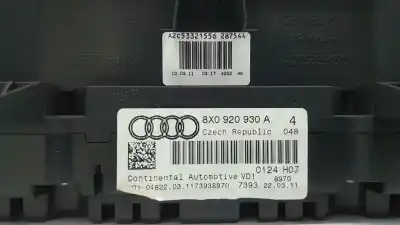 Автозапчастина б/у панель інструментів для audi a1 (8x) ambition посилання на oem iam 8x0920930a a2c53331519 a2c53325382