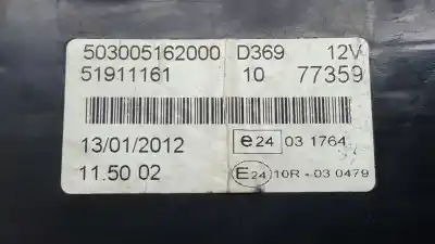 Автозапчастина б/у панель інструментів для opel combo d cargo l2h1 2.4t посилання на oem iam 51911161  503005162000