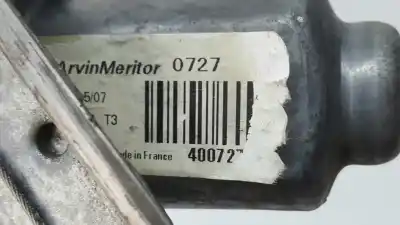 Second-hand car spare part passenger side right window regulator for dacia logan básico oem iam references 8200901102  6001550254