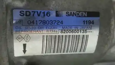 Автозапчасти б/у компрессор кондиционера воздуха за dacia logan básico ссылки oem iam 8200600135 926000097r 8200802609