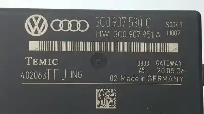 Peça sobressalente para automóvel em segunda mão módulo eletrônico por volkswagen passat variant (3c5) advance referências oem iam 3c0907530c  3c0907951a