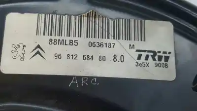 Recambio de automóvil de segunda mano de servofreno para peugeot partner kombi 1.6 hdi fap referencias oem iam 4535aw 9681268480 