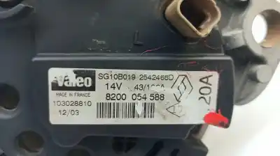 Автозапчастина б/у генератор для renault scenic (ja..) 1.9 dci authentique посилання на oem iam 8200054588 sg10b019 2542466d