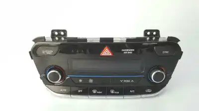 Peça sobressalente para automóvel em segunda mão comando de sofagem (chauffage / ar condicionado) por hyundai ioniq hybrid referências oem iam 97250g2050mbi
