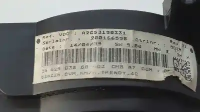 Peça sobressalente para automóvel em segunda mão quadrante por peugeot 207 confort referências oem iam 6103cs a2c53065547 a2c53190331 / 9662503880
