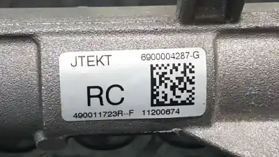 Автозапчастина б/у рульмова рейка для renault clio v experience посилання на oem iam 490011723r  6900004287g