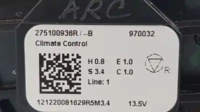 Автозапчасти б/у климат-контроль за renault clio v experience ссылки oem iam 275100936r  