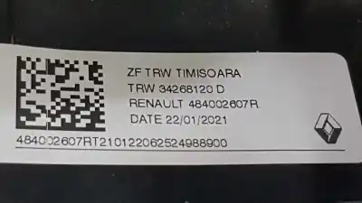 Автозапчастина б/у кермо для renault clio v experience посилання на oem iam 484002607r  
