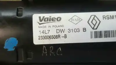 Second-hand car spare part starter motor for renault captur zen oem iam references 233006508r  